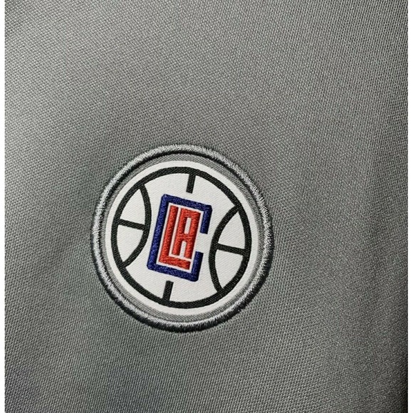 NWT Men’s Nike NBA Los Angeles Clippers Dri-Fit Warm Up Jacket L-Tall AV1658-002 - Picture 6 of 7